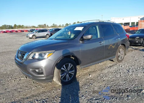 2018 Nissan Pathfinder S z USA, uszkodzony, nr VIN 5N1DR2MN9JC652135